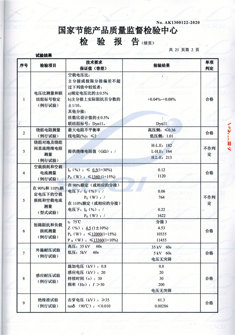 高低压试验报告-S11-1250大埔大埔大埔油浸式变压器-2.jpg